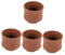 SUPVOX 4 Piezas Maceta gres Arena Morada Grandes macetas de vivero macetas de Barro para Plantas envase en conserva Jardinera Interior Plant Pot Cultivar macetas Jardinera de Terracota