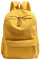 SCOFY FASHION Sac à dos de voyage en velours côtelé de grande capacité pour femme, sac à dos d'école, sac à dos minimaliste, jaune, taille unique