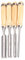 4PCS Gravur Meißel Holzbearbeitungsmeißel Schnitzmeißel Carpenter Holzschnitzer Gouge Meißel Für Anfänger