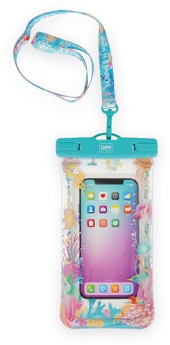Legami – wasserdichte Handytasche, schwimmfähig für Smartphones, wasserdichte Hülle, hermetischer Verschluss, Touchscreen, Unterwasserhülle für Bildschirme bis max. 6,5, 11,5 x 2,2 x 1,5 cm