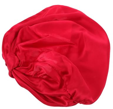 Housoutil Seiden Schlafmütze für Damen aus 100% Seide mit Sanftem Schutz und Elegantem Design zur Haarpflege und Erholung nach Geburt zu Hause