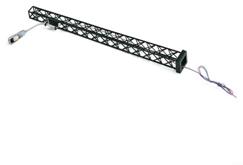 5 Stück Modellbahn LED Gittermast Lichter Für H0 1:87 Layout, Zubehör Mit Vorwiderstand Für 3V Bis 16V Betrieb, Realistische Beleuchtung Für Gleis Und Gebäude