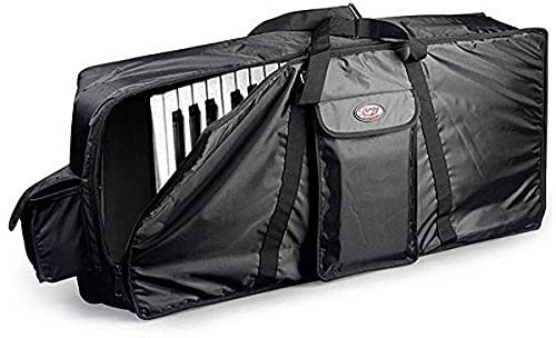 Stagg 10-118 k-Custodia per tastiera a 10 mm 117,5 x 41,5 x 15 cm, colore: nero