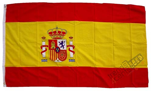 Spanien Fahne 90 x 150 cm - Flagge - EM 2012 - Spanische Fahne