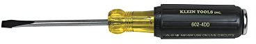 Klein Tools 602–4dd 10,2 cm démolition Tournevis avec 1/10,2 cm du trapèze, 602-4DD