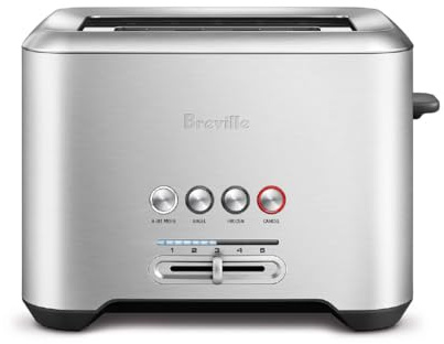 Breville BTA720XL Bit More Toaster, 2 Slice, Brushed Stainless Steel