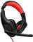 Mars Gaming MH1, Cuffie con imbottitura, Micro pieghevole, riduzione del rumore, Nero