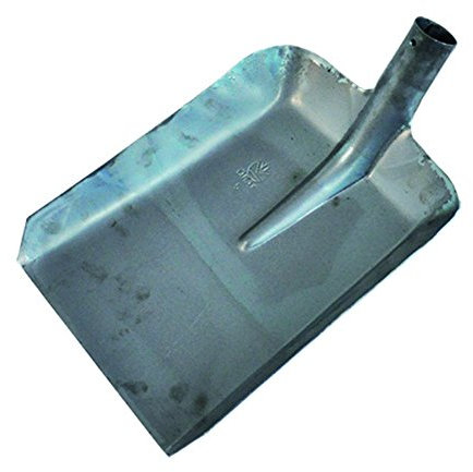 Badile Per Carbone In Acciaio Stampato Di Alta Qualità. Rinforzato. Punta Quadra.