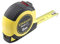 Stanley STHT36803-0 Bandmass DualLock Tylon (5 m Länge, 19 mm Breite, Genauigkeitsklasse II, zweiteilige Bandbremse, schlagfestes und bruchsicheres Gehäuse), gelb/schwarz, 5 m x 19 mm