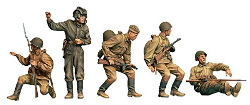 MiniArt 35281 1:35 Fig. Sov. Soldaten mitfahrend (5) SE - originalgetreue Nachbildung, Modellbau, Plastik Bausatz, Basteln, Hobby, Kleben, Modellbausatz, Zusammenbauen, unlackiert