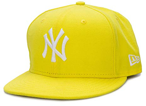 New Era MLB Basic NY 59Fifty Cap Caps (7 1/8 (56,8 cm) - Neongelb)