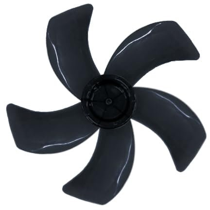 ANSIO 16 inch White Stand Fan with Remote, 8 Speed - Blade. Compatible Model 1012(UK), 1130(Euro)