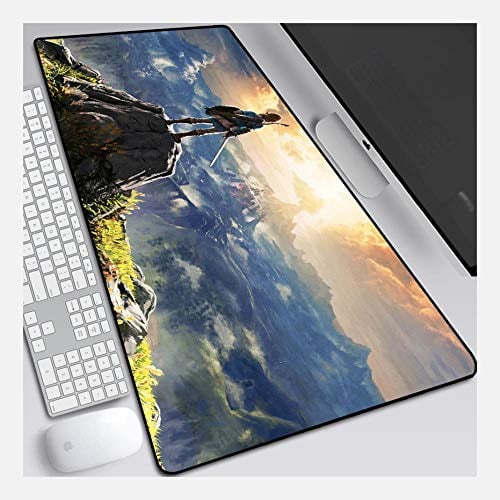 IGIRC Tapis De Souris Legend Gaming Speed De Zelda |Tapis De Souris XXL | 900 X 400Mm Grand Format |Base De 3 Mm D'Épaisseur | Précision Et Vitesse Parfaites, G