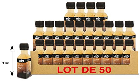 Gyma 50 mignonnettes de vinaigrette au vinaigre balsamique 20ml (50 x 20ml)