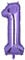 XXL Grande Viola Numero 1 Foil Palloncino Mylar Gigante Ragazzo Elio Palloncini Decorazioni per Feste di Compleanno Bambino
