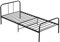 Panana 3FT Bedstead Single Metal Bed Frame Bed Base Modern Stylish Durable Black (Black)
