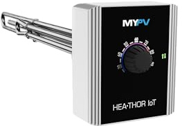 my-PV – HEA•THOR IoT 9 kW | IoT-Heizstab für Wärmebereitung. Steuerbar über my-PV Cloud, Netzwerk und Smart Home (API) (9000, Watt)