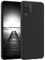 EAZY CASE - Silikonhülle für Samsung Galaxy A12 Hülle Silikon Case Schwarz stoßfeste Handyhülle Galaxy A12 Schutzhülle mit Kameraschutz Dünn Premium Schutz Cover TPU Phone Bumper in Schwarz Matt