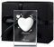 LOOXIS Personalisierte 3D Herz-Gravur im Glas – versch. Motive, Namen, Wunsch-Text – Geschenk-Idee zu Weihnachten, Valentinstag, Jahrestag – für Partner/in, Frauen, Männer – M