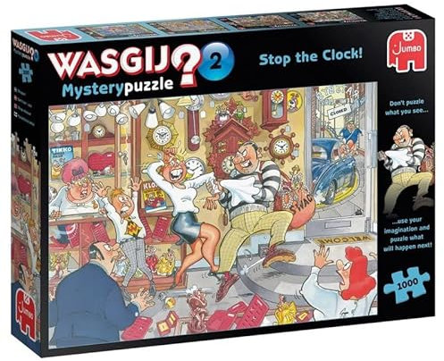 Jumbo Wasgij Mystery - Stop The Clock #1 1000 Stück (81933)