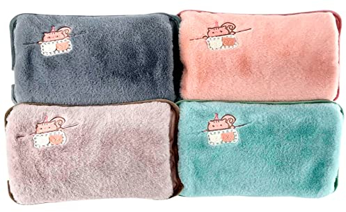 RevolutionLine - Calientamanos de peluche para niños | Regalo ideal para cumpleaños, amigo invisible, navidades y reyes | Bolsa de agua caliente eléctrica | Calentador de manos original y divertido