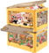 LINYAPRY 28 Liters Plastic Storage Bins with Lids, 2 Packs Folding Storage Box Toy Bin Box Organizer, Collapsible Storage Containers Totes Storage Bins with Wheels for Organizing