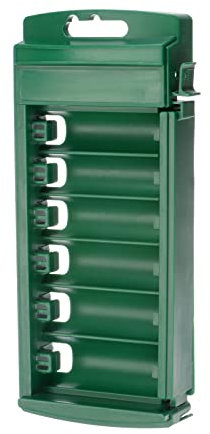 sourcing map Steckdose Organizer Box 1/2 Treiber 6 Schlitze Tragbar ABS Plastik Buchsen Klipp Schienen Halter für Metrik & SAE Tiefe Steckdosen
