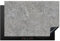 KitchenYeah© Herdabdeckplatte Einteilig Herdabdeckung Abdeckplatte für Ceranfeld Abdeckung Induktionskochfeld Aufrollbare Matte Beton - Schiefer - Grau - Design - 80.2x52.2 cm