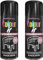 SDMAX Quick Drying Black Aerosol, Satin Black Spray Paint, Multipurpose Black Satin Paint for Wood, Metal, Indoor & Outdoor Surfaces (250 ml) (2 Pcs)