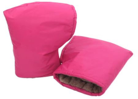 SJTJSPX Lenkerhandschuhe Motorrad Handwärmer Universal Winter Lenkerstulpen Fahrrad Motorradlenker Handschuhe Winddichte wasserdichte Lenker Handschuhe Warm Schutzhandschuh Plüschfutter Lenkerzubehör