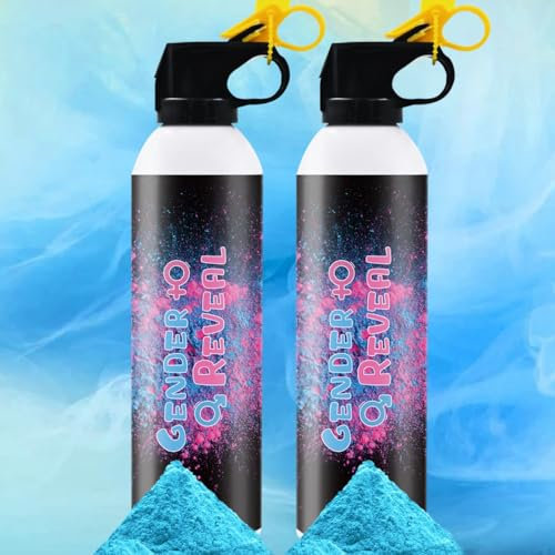 Bombas de humo de revelación de género, paquete de 2 unidades, rosa o azul, para revelar el género, rociador de polvo de color rosa o azul, para revelación de género, para niños o niñas, decoraciones