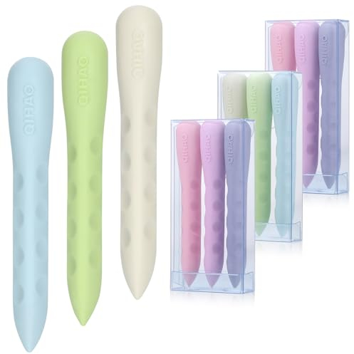JIANTA 12 Stück Radiergummi, Radiergummis Set Dreieckradierer, Stiftform Radiergummis Kinder für Schule Büros Skizzen Gemälde Bürobedarf Schreibwaren mit 4 Boxen 6 Farben 10 * 1,5cm