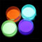 Glow in the Dark Acrylic Powder Set, 4 Shades, for Nails