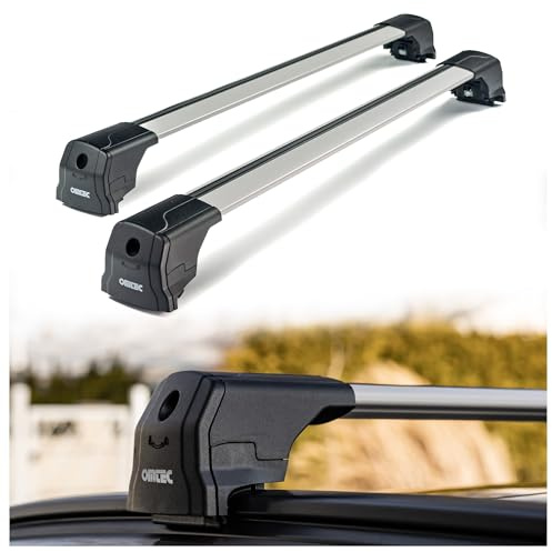 CHROMEMASTER | Dachgepäckträger Dachträger | Kompatibel mit Audi Q3 2011-2018 | Er dient zum Transport Einer Dachbox, Fahrradträger, Leiter | Leichte Konstruktion aus Aluminium