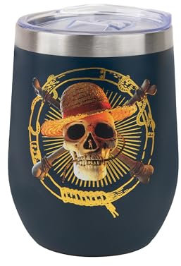 Cinereplicas One Piece - Luffy Taza de viaje - Licencia Oficial