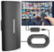 Rewave TV-Antenne – Freeview Digitale TV-Antenne für den Innenbereich mit starkem Signal, 360° & 1900+ Meilen Reichweite, Smart-TV-Antenne für den Innenbereich, unterstützt VHF/UHF/DAB-Radio/4K/1080P