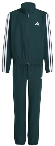 adidas Unisex Kinder ESSENTIALS CLIMACOOL TRACKSUIT, aurora ivy/white, 13-14 Years