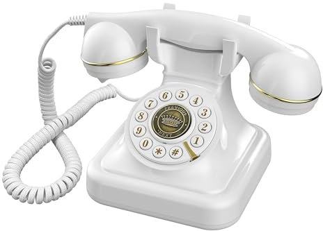 Audio Guest Book Wedding Phone can Record Customized Audio Guest Books for Weddings, banquets and Parties, and it Supports Playing Guests' Voice Message Information on The Device Itself.White