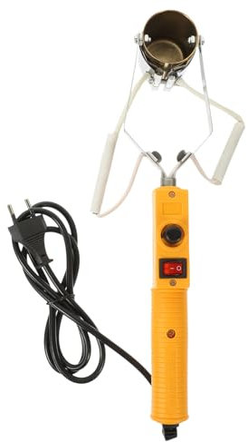 HYTROVE Four De Fusion Électrique Portable 500w Température Réglable, Récipient en Acier Inoxydable, Équipement Polyvalent pour Artisans, Usage Professionnel Et Hobby