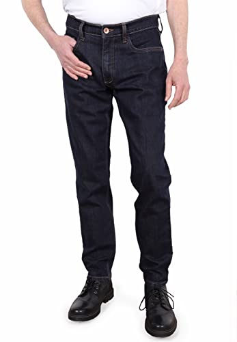 HERO BY JOHN MEDOOX Portland Denim Herren 5-Pocket-Jeans Straight Fit Denim/Jeans clean wash gerade lang