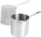 VALICLUD 1Juego Sartén de Freidora Inoxidable con Olla Profunda Freír Casa Utensilios de Cocina Duraderos y Prácticos