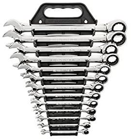 GEARWRENCH 13 Piece 12 Point Ratcheting Combination Wrench Set SAE | 9312
