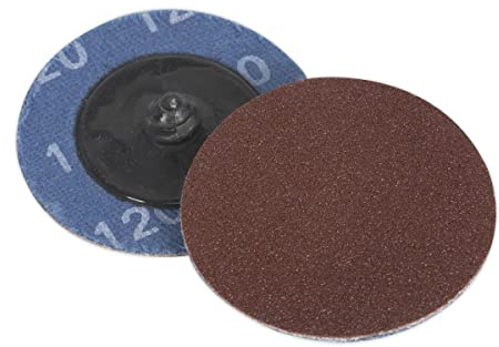 Sealey Quick Change Sanding Disc 50mm 120Grit Pack of 10