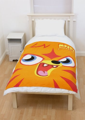 Character World Moshi Monsters Monster Fleece Blanket