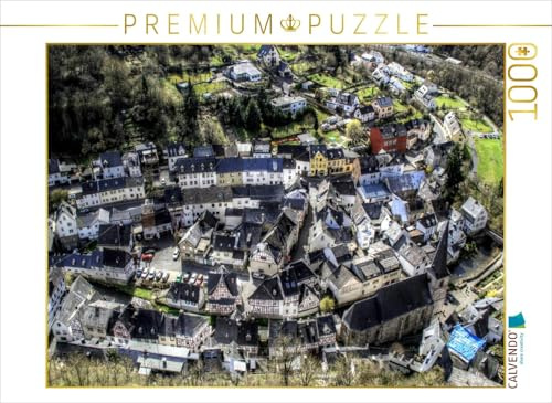 CALVENDO Puzzle Blick über Monreal | 1000 Teile Lege-Größe 64 x 48 cm Foto-Puzzle für glückliche Stunden