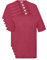 Fruit of the Loom Valueweight 5 Pack T-Shirt, Rouge (Vintage Heather Red Vh), X-Large (Taille Fabricant: X-L) (Lot de 5) Homme