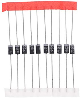 HUABAN 50 pièces 1N5399 Diode de redressement 1.5A 1000V DO-15 (DO-204AC) Axial 5399 1.5 Amp 1000 Volt