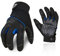 Vgo... 1 Paar Mechaniker-Arbeitshandschuhe Sicherheitshandschuhe，Rindsleder robust u. wasserdicht, mittlere Beanspruchung, Anti-Vibration, Anti-Abrieb (CA9729HL)