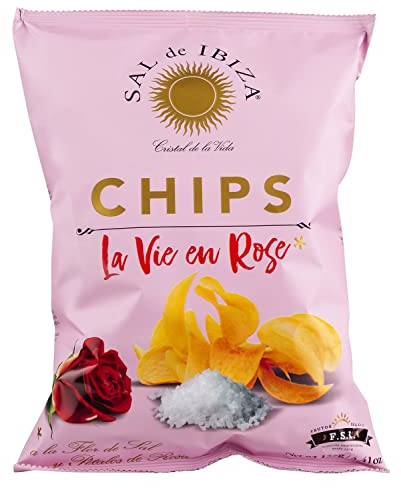 Sal de Ibiza - Chips La vie en rose, 12 x 125 g