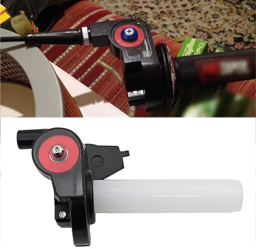 Wai Danie 22mm 7/8 Tiro rápido, Tiro rápido de la motocicleta, Manijas de la manija del acelerador Twist Throttle Manijas de gas visual de la motocicleta Mango de gas Twist Gas para Dirt Bike